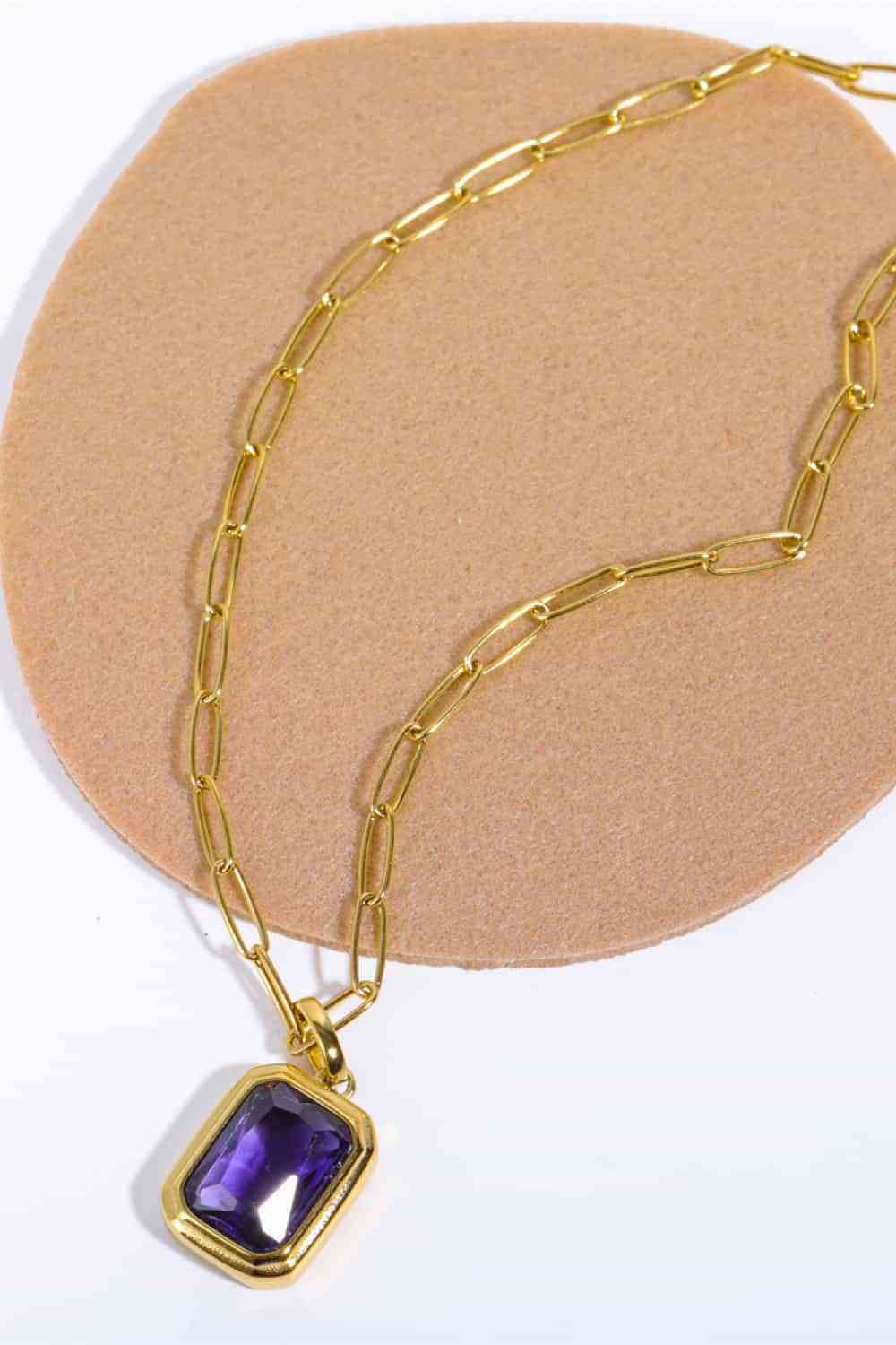 Royal Pendant Necklace - Que Joyitas