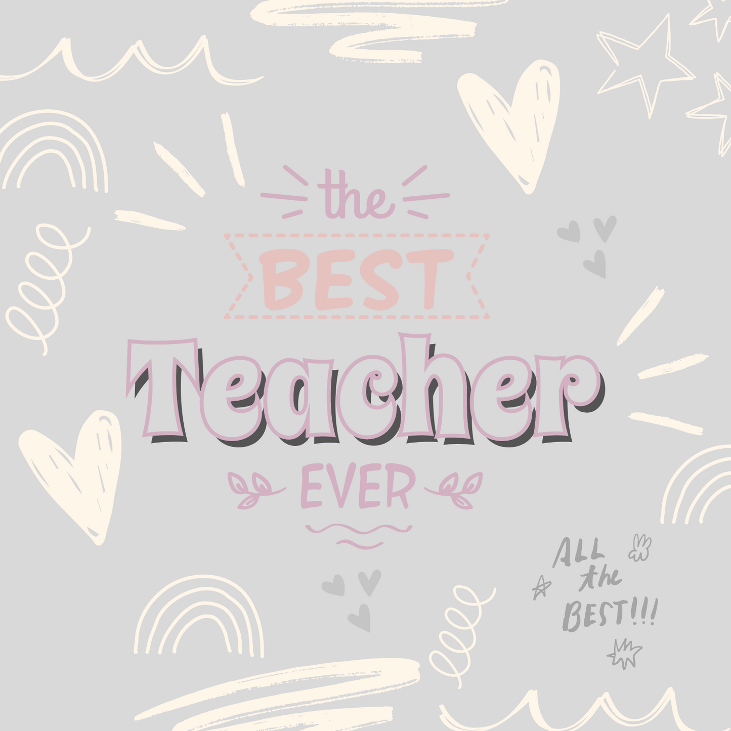 Teacher Gift Cards - Que Joyitas