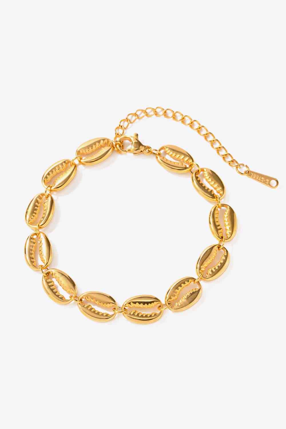 Bold Caribbean Shell Bracelet - Que Joyitas