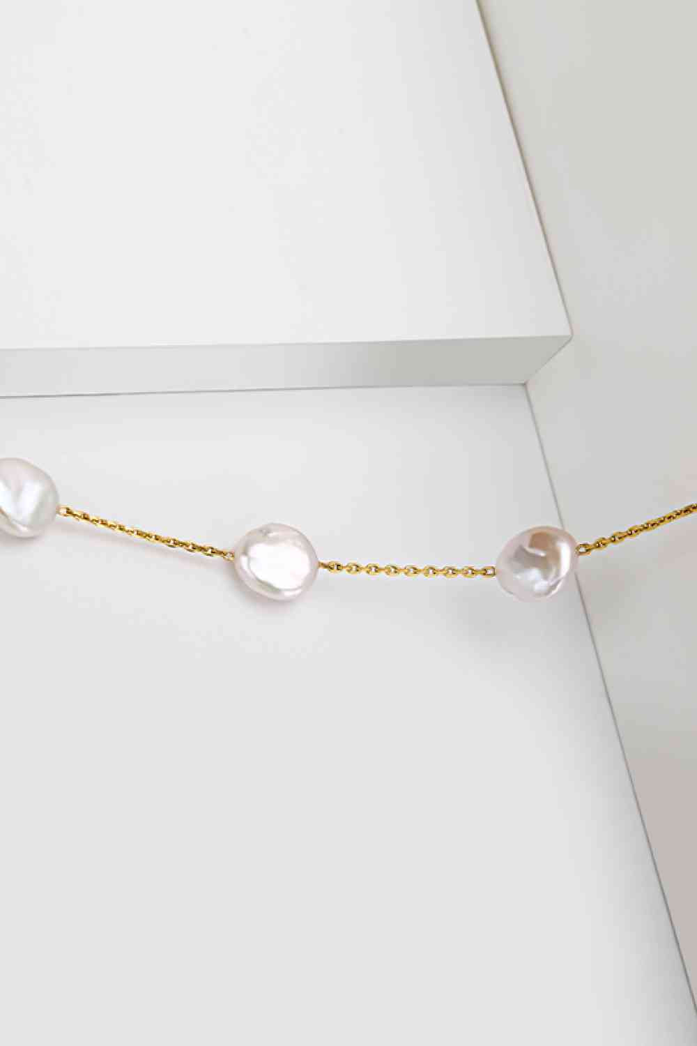 Five Freshwater Pearl Necklace - Que Joyitas