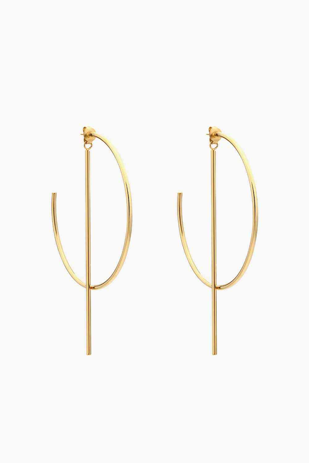 Galilea C-Hoop Earrings - Que Joyitas