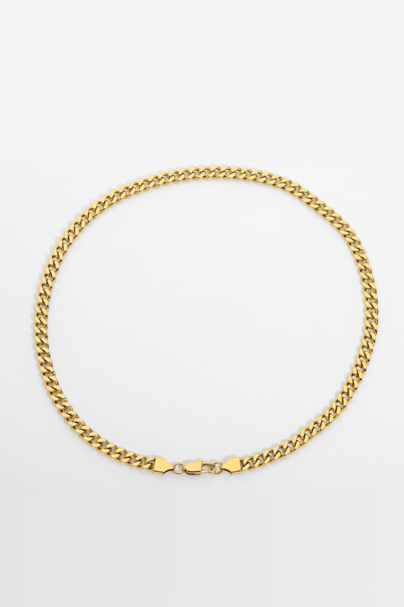 Gold Plated Stainless Steel Necklace - Que Joyitas