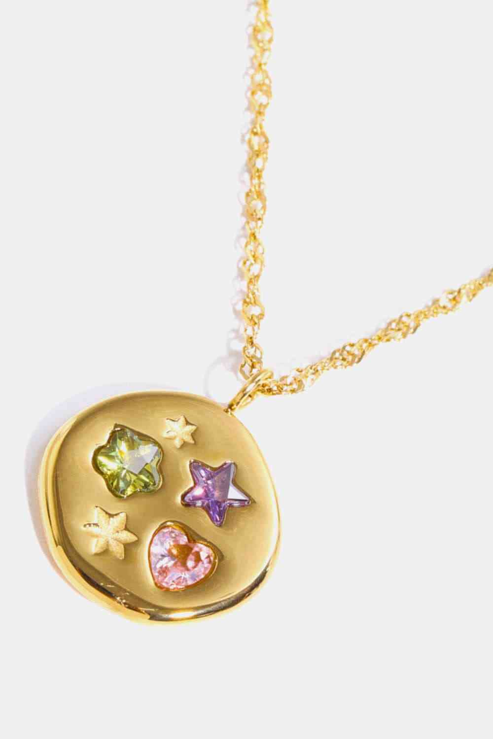 Lucky you Pendant Necklace - Que Joyitas