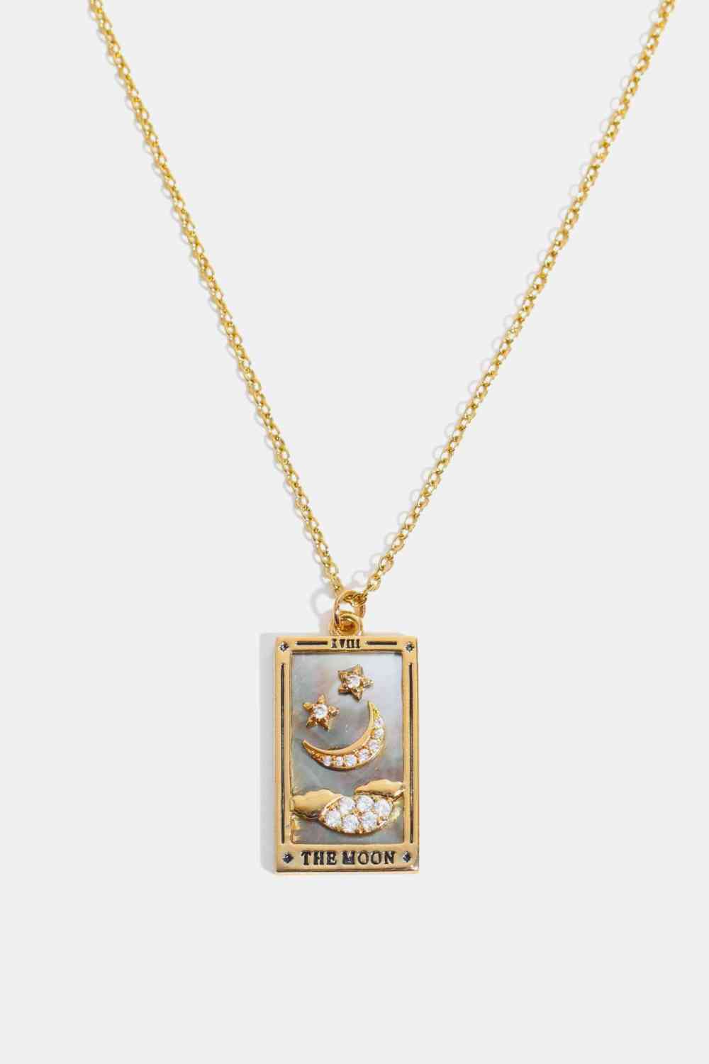 Tarot Card Lover Necklace - Que Joyitas