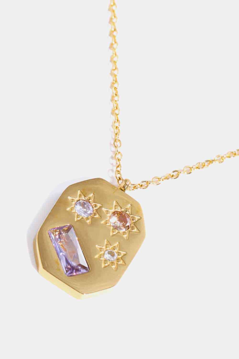 Lucky you Pendant Necklace - Que Joyitas