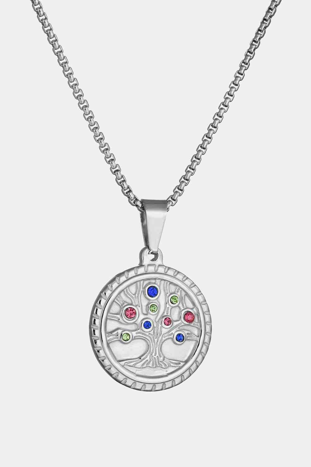 Tree Of Life Pendant Necklace - Que Joyitas